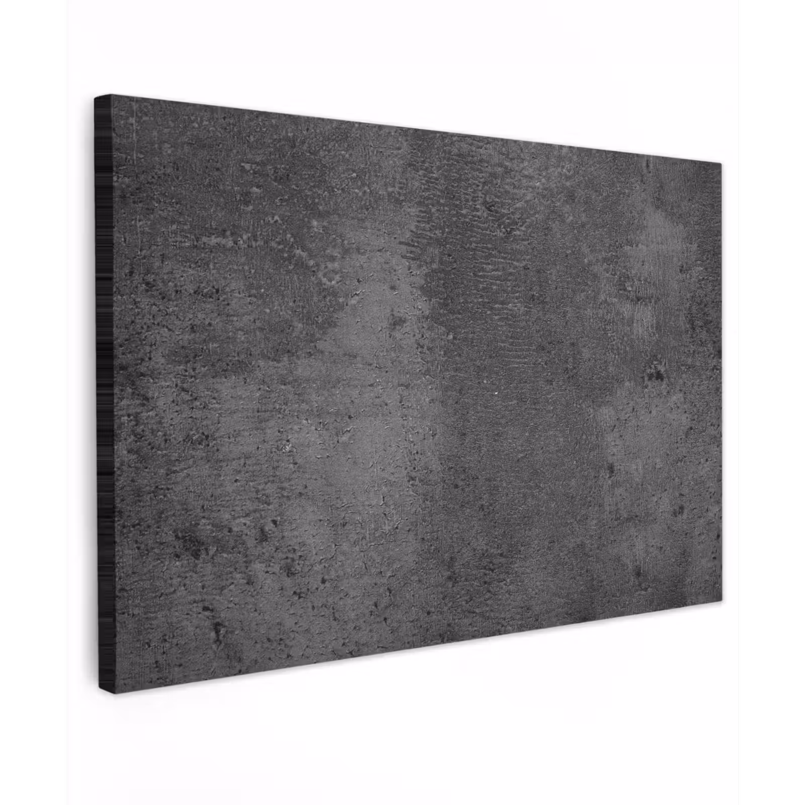 Canvas schilderij - Structuur - Beton - Grijs - Industrieel - Rustiek — 1