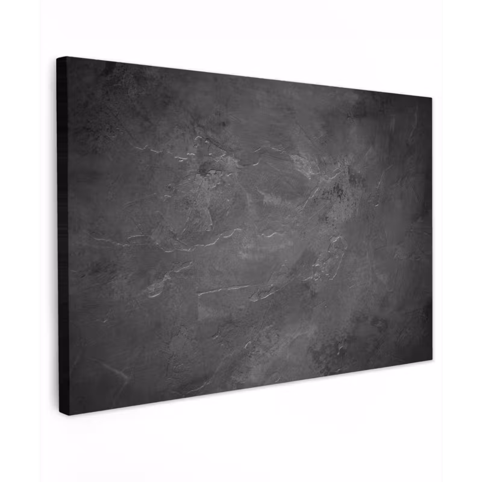 Canvas schilderij - Structuur - Cement - Beton - Grijs - Vintage — 1