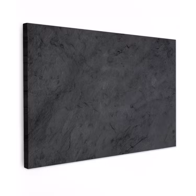 Canvas schilderij - Grijs - Cement - Beton - Industrieel - Structuur — 1