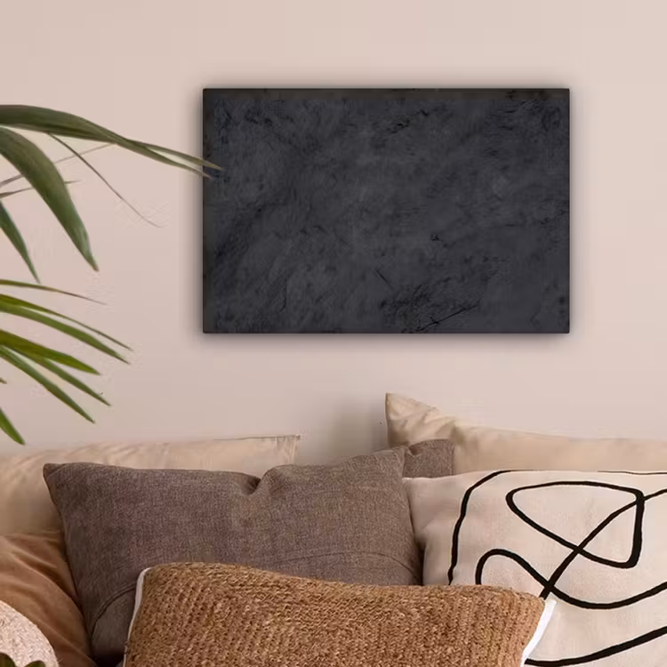 Canvas schilderij - Grijs - Cement - Beton - Industrieel - Structuur — 2
