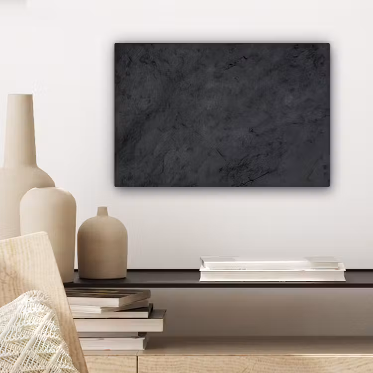 Canvas schilderij - Grijs - Cement - Beton - Industrieel - Structuur — 5