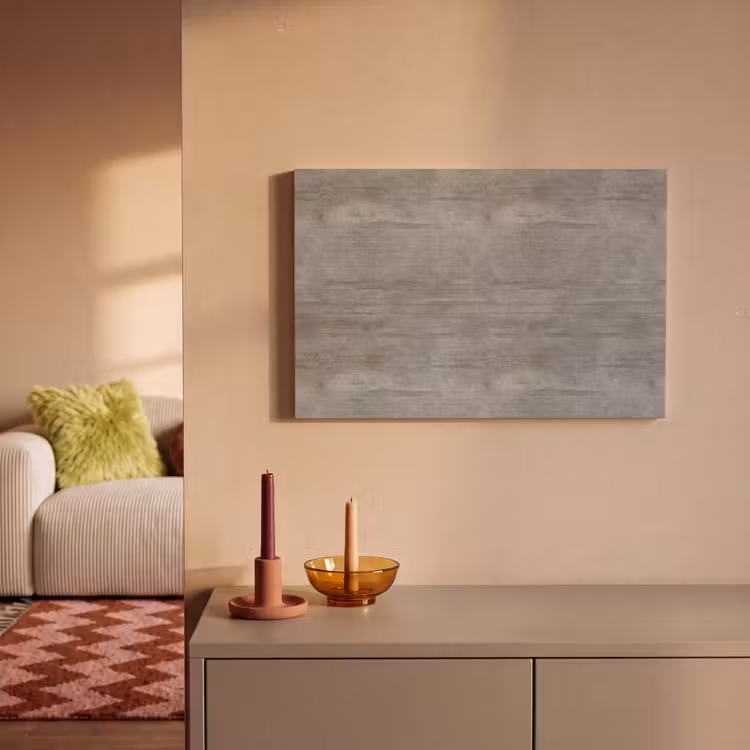Canvas schilderij - Patroon - Beton - Grijs — 1