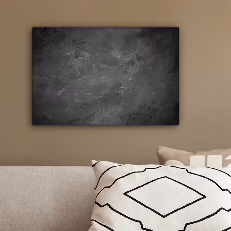 Canvas schilderij - Structuur - Cement - Beton - Grijs - Vintage — 3