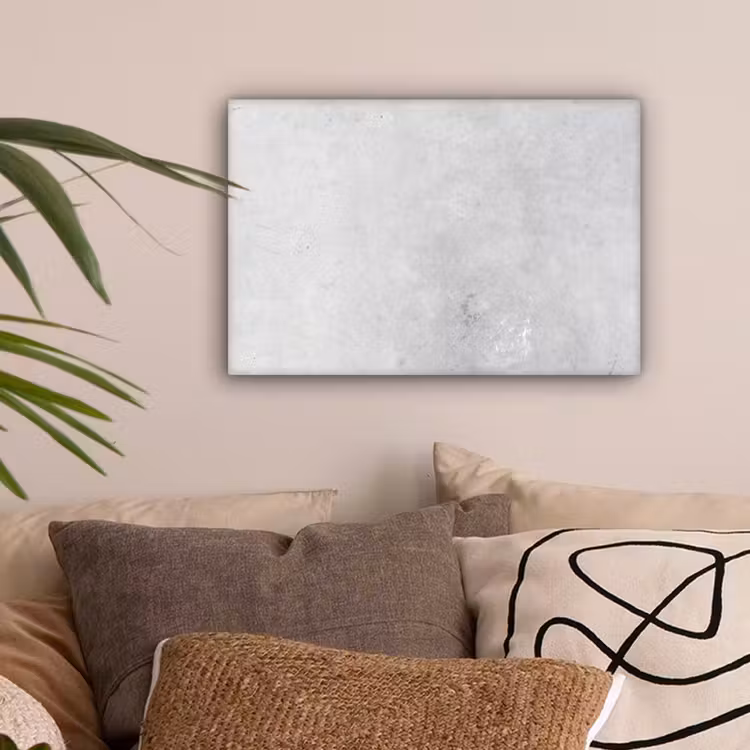 Canvas schilderij - Verwering - Beton - Structuren - Vintage - Industrieel - Grijs — 2