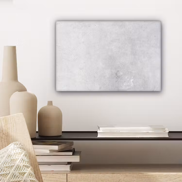 Canvas schilderij - Verwering - Beton - Structuren - Vintage - Industrieel - Grijs — 5