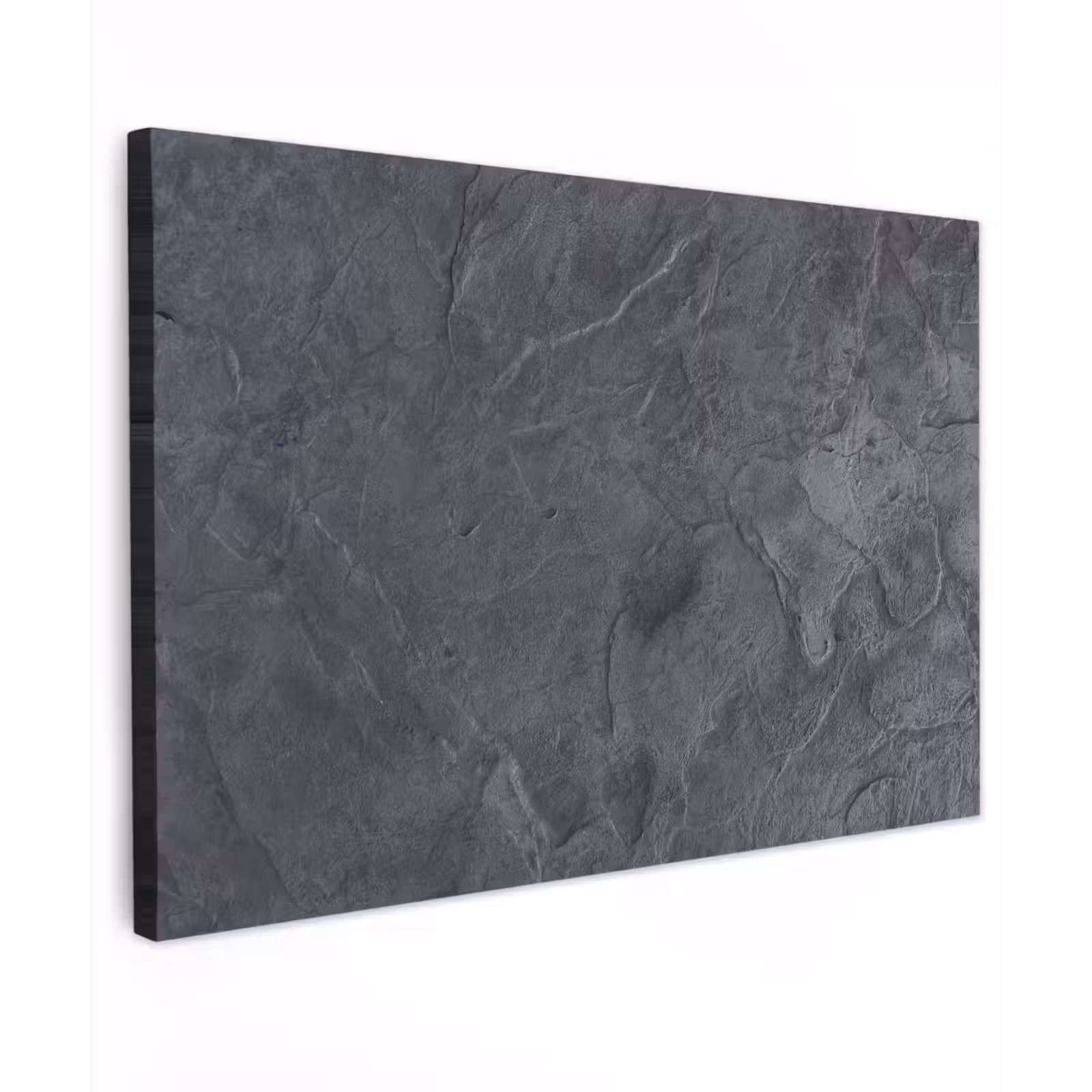 Canvas schilderij - Grijs - Beton - Leisteen - Structuur - Retro — 1