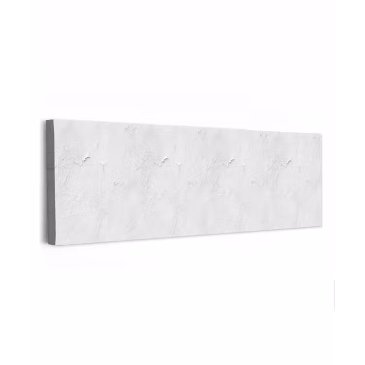 Canvas schilderij - Pleisterlaag - Verf - Wit - Beschadigd — 1