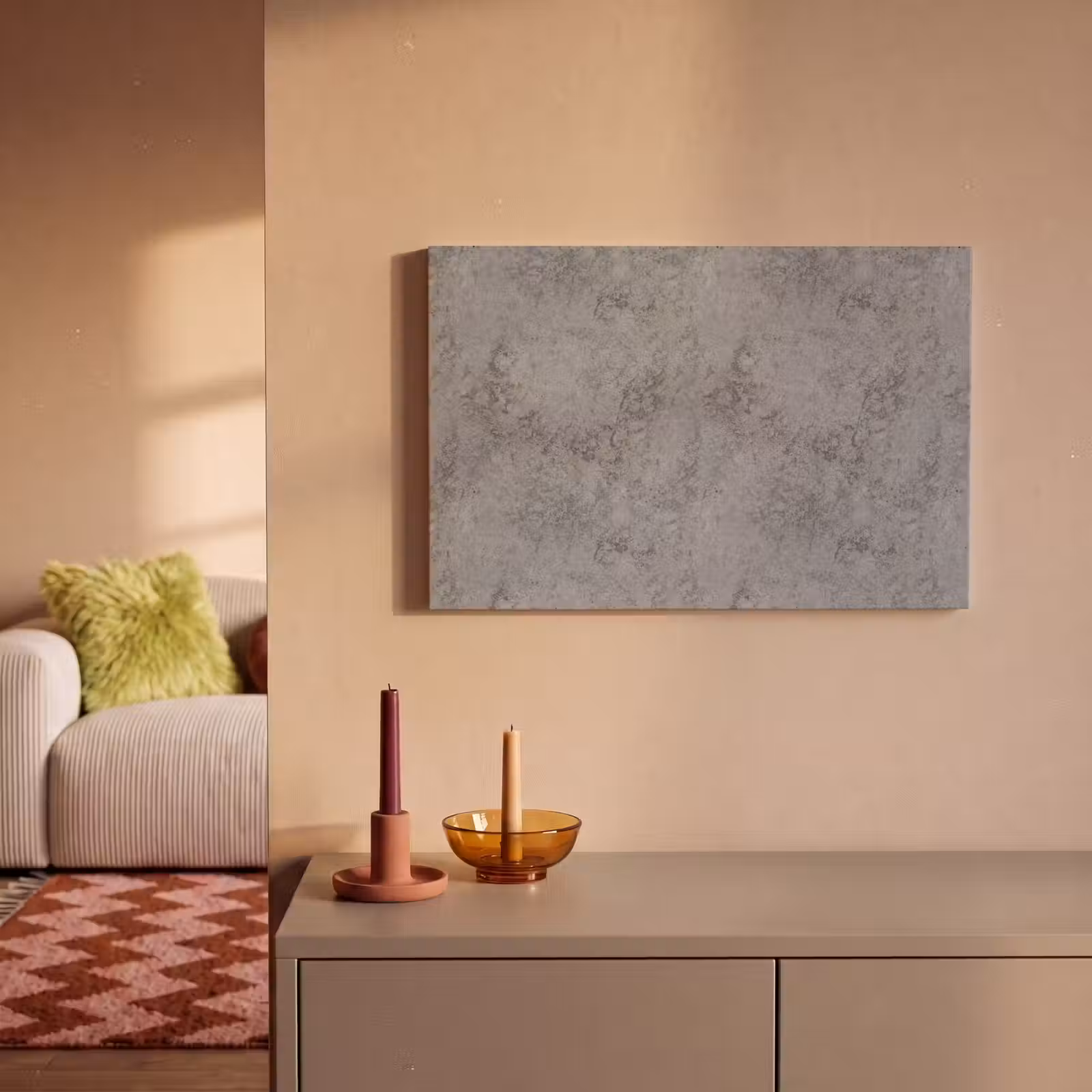 Canvas schilderij - Industrieel - Beton - Patronen — 1