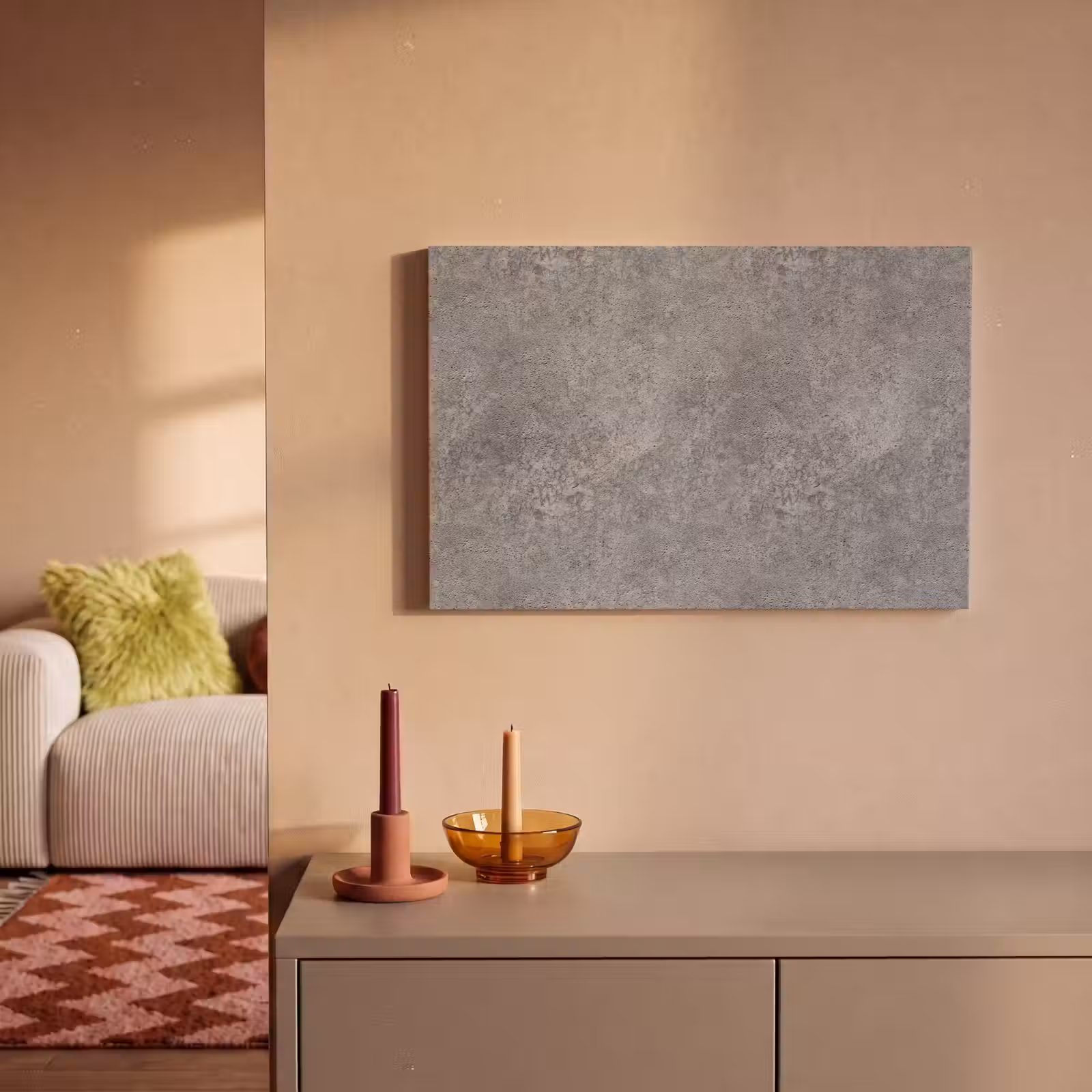 Canvas schilderij - Patronen - Industrieel - Beton — 1