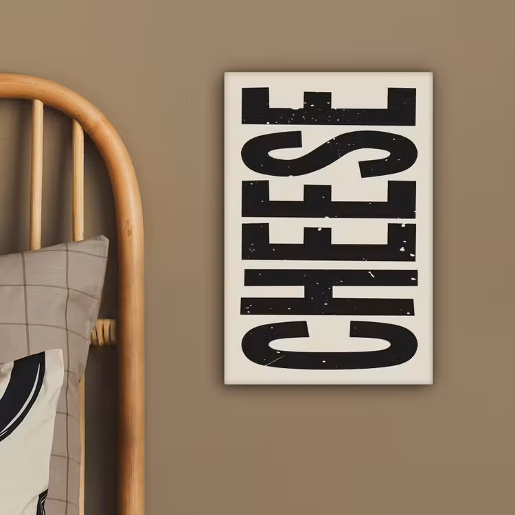 Canvas schilderij - Kaas - Decoratie - Beige - Cheese — 3