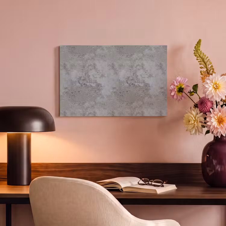 Canvas schilderij - Patroon - Grijs - Oud - Beton — 3