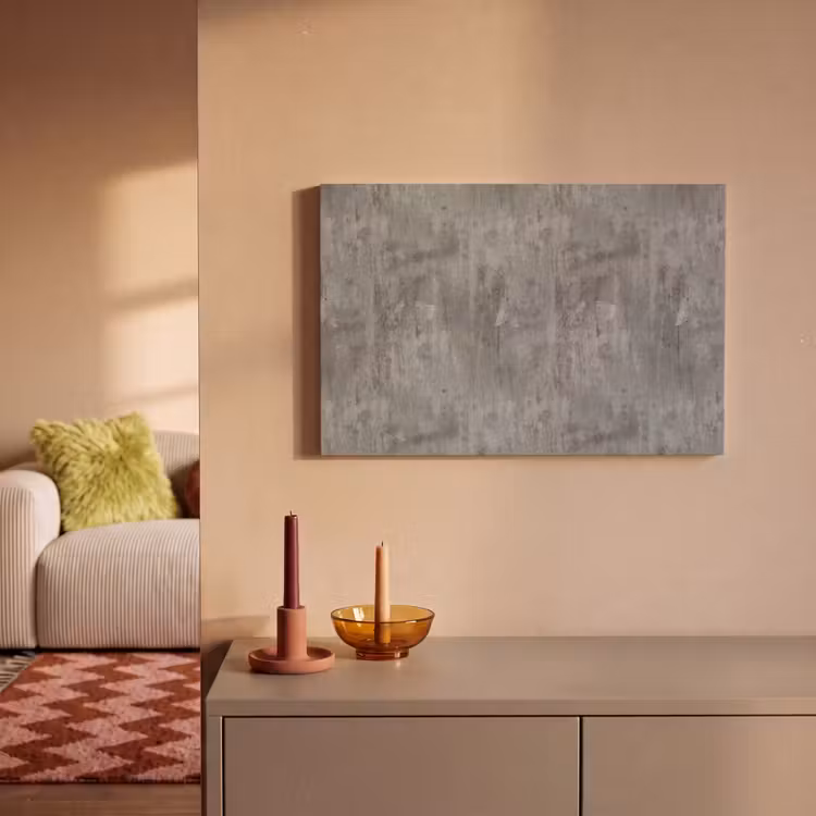 Canvas schilderij - Roest - Beton - Patroon — 1