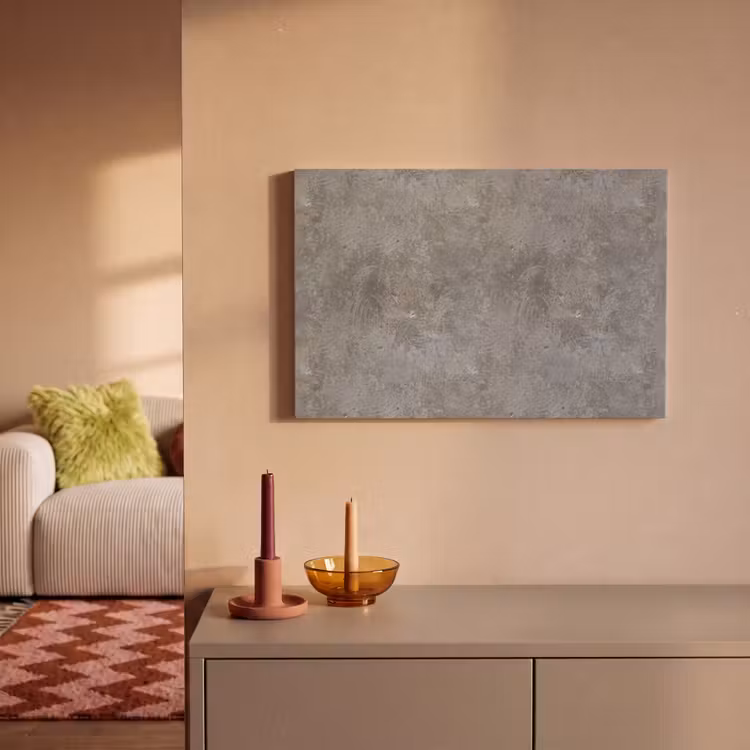 Canvas schilderij - Stenen - Beton - Patronen — 1
