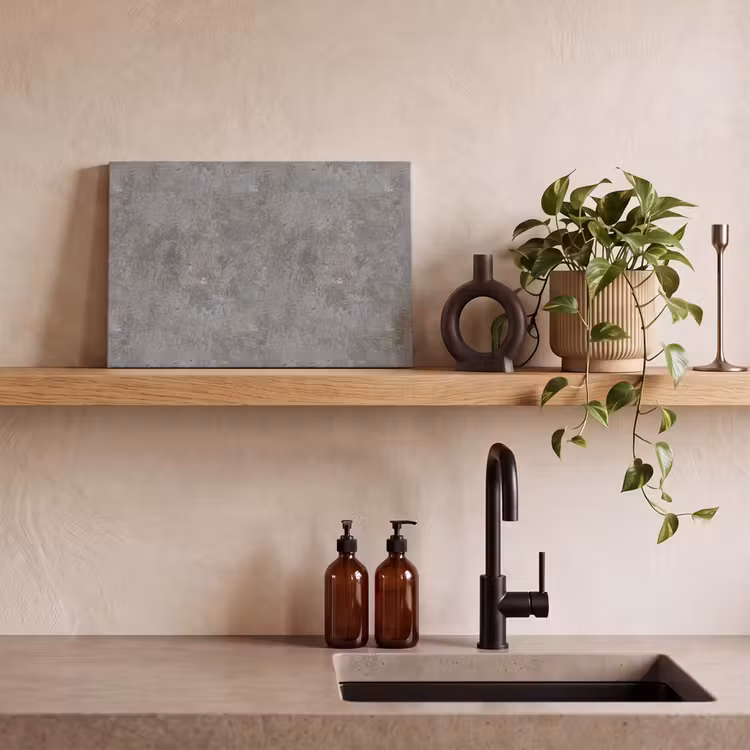 Canvas schilderij - Stenen - Beton - Patronen — 2