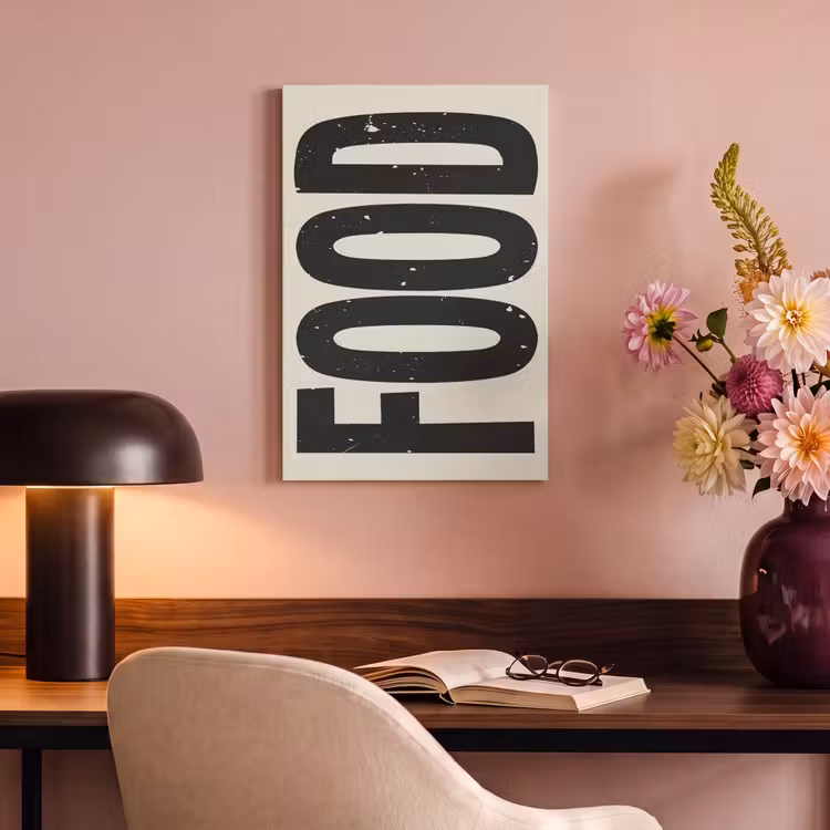 Canvas schilderij - Japandi - Eten - Vintage - Decoratie — 4