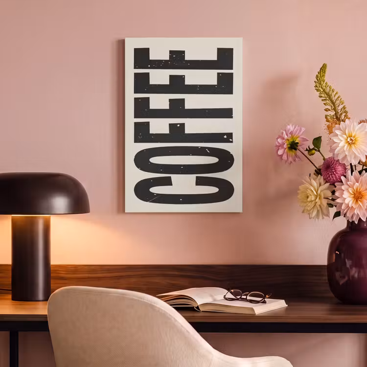Canvas schilderij - Japandi - Koffie - Decoratie - Vintage — 4