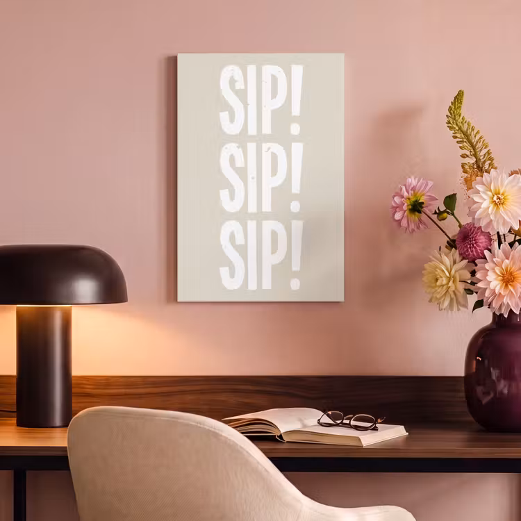 Canvas schilderij - Vintage - Decoratie - Japandi - Wit — 4