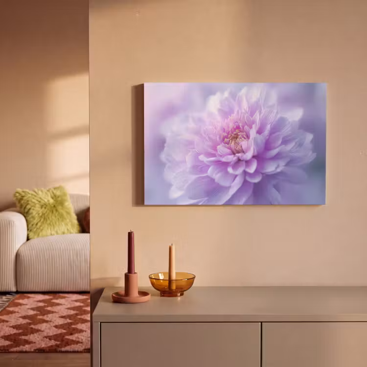 Canvas schilderij - Paars - Dahlia - Dromerig — 2