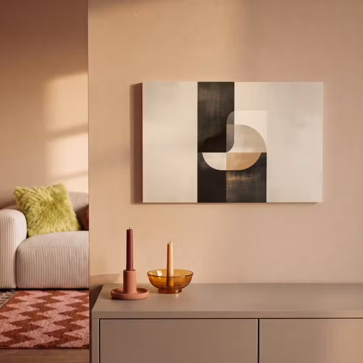 Canvas schilderij - Modern - Vierkant - Vormen — 2