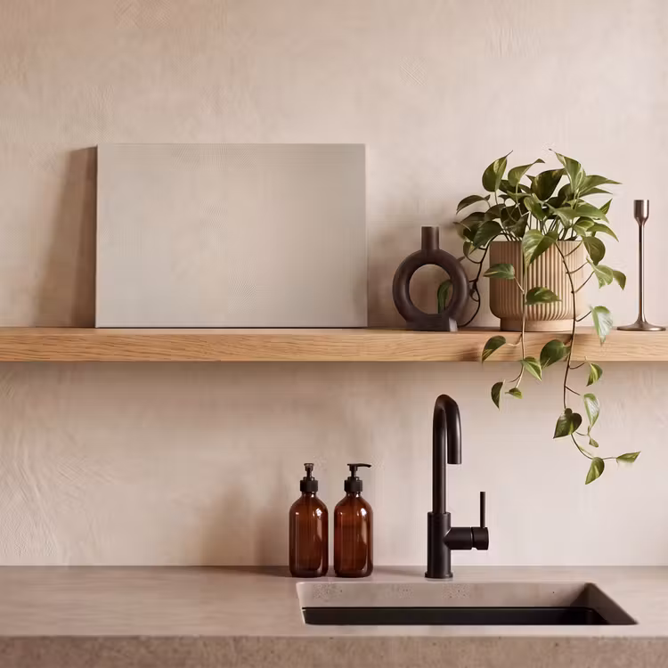 Canvas schilderij - Japandi - Beige - Modern — 3