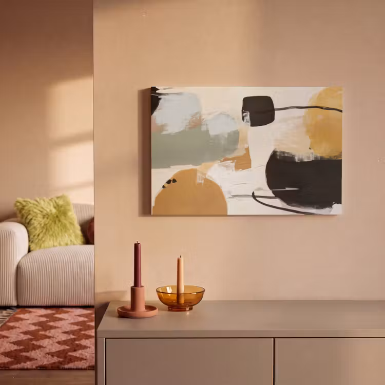 Canvas schilderij - Paint - Abstract - Kleuren — 2