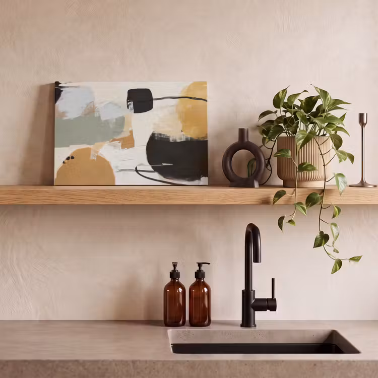 Canvas schilderij - Paint - Abstract - Kleuren — 3