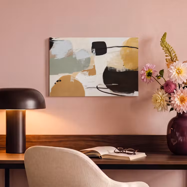 Canvas schilderij - Paint - Abstract - Kleuren — 4