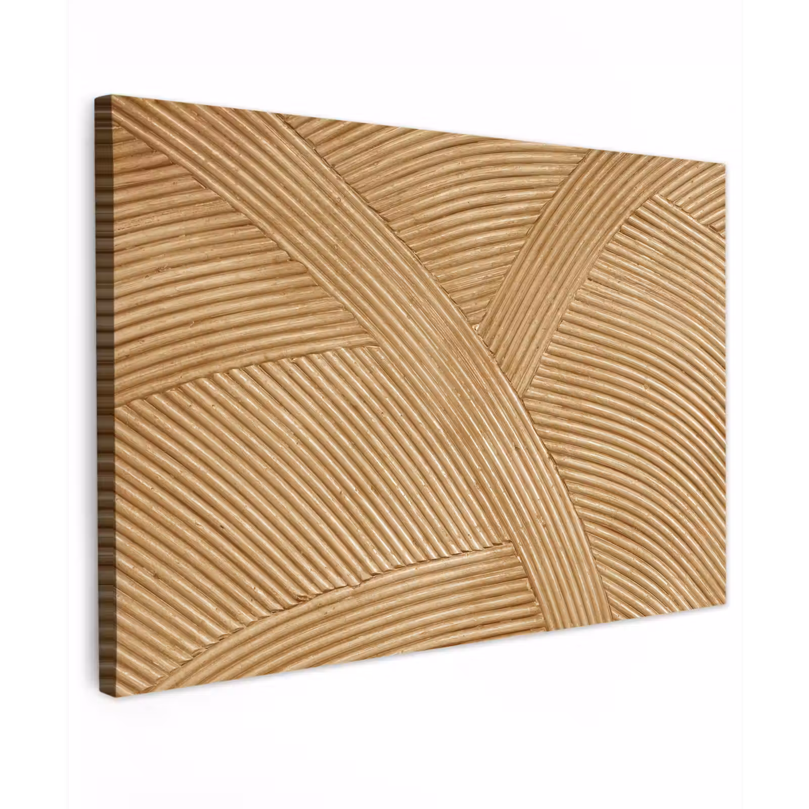 Canvas schilderij - Structuur - Natuur - Kunst - Rotan — 1