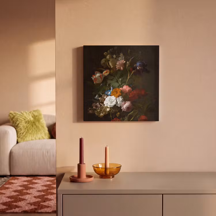 Canvas schilderij - Vaas met bloemen - Schilderij van Rachel Ruysch — 2