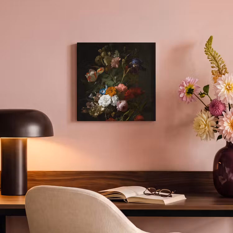 Canvas schilderij - Vaas met bloemen - Schilderij van Rachel Ruysch — 4