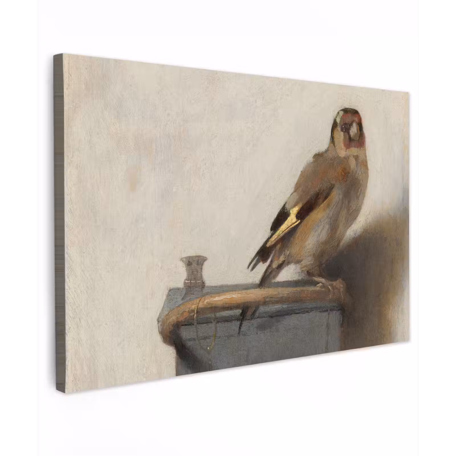 Canvas schilderij - Het puttertje - Carel Fabritius — 1