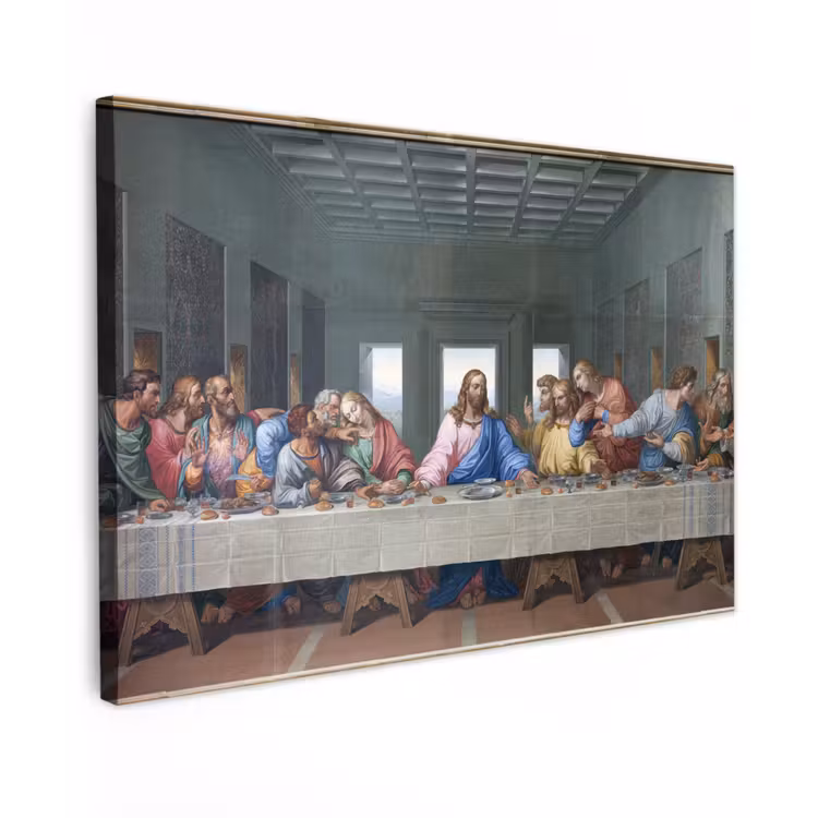 Canvas schilderij - Het laatste avondmaal - Leonardo da Vinci — 1