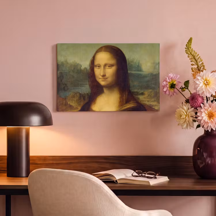 Canvas schilderij - Mona Lisa - Leonardo da Vinci — 4