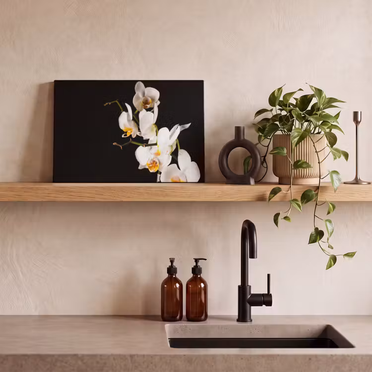 Canvas schilderij - Orchidee - Bloemen - Planten - Botanisch — 3