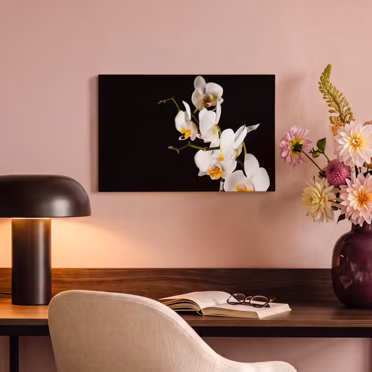 Canvas schilderij - Orchidee - Bloemen - Planten - Botanisch — 4