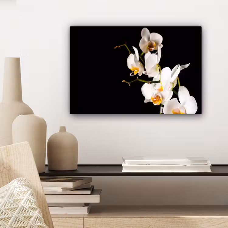 Canvas schilderij - Orchidee - Bloemen - Planten - Botanisch — 5