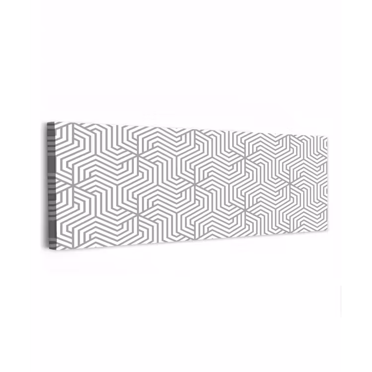 Canvas schilderij - Lijn - Design - Geometrie - Patroon — 1