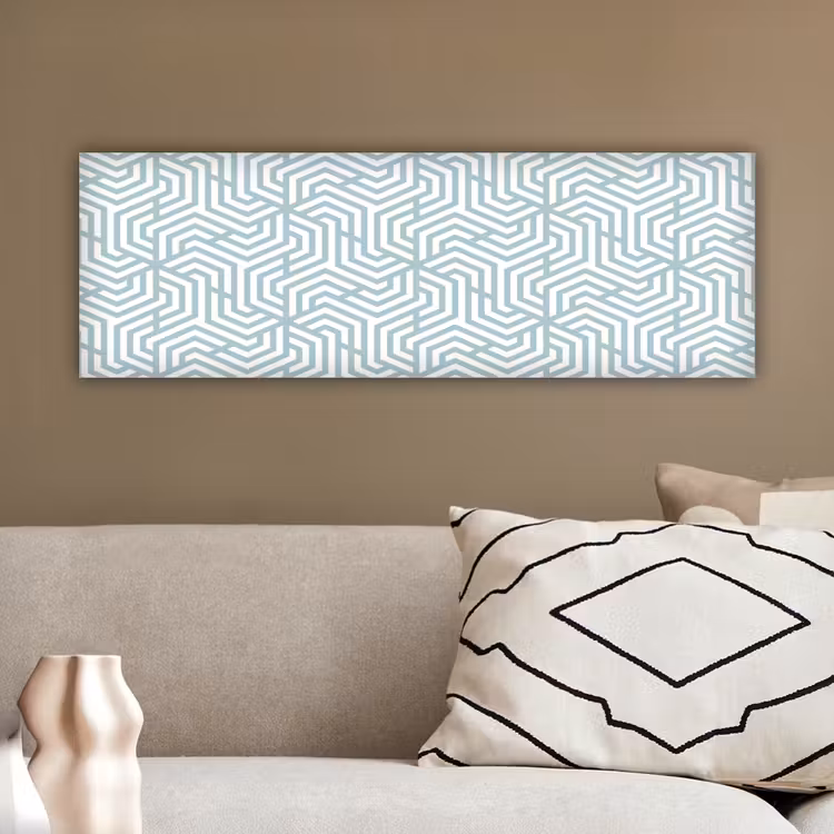 Canvas schilderij - Patronen - Abstract - Driehoek - Geometrie — 3