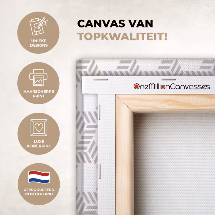 Canvas schilderij - Grafisch - Patroon - Modern -  Opvallend - Begrensd — 1
