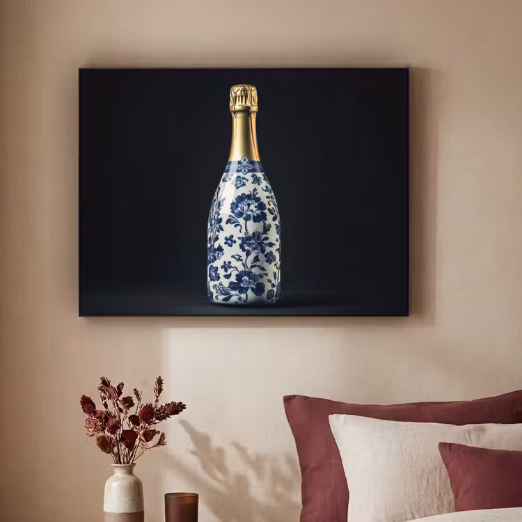 Art Frame - Champagne - Bloemen - Goud - Chique — 2