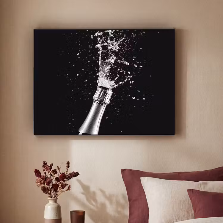 Art Frame - Champagne - Zwart - Spetters - Popping — 2