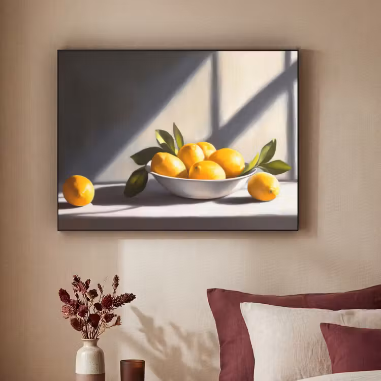 Art Frame - Citroenen - Stilleven - Geel — 2