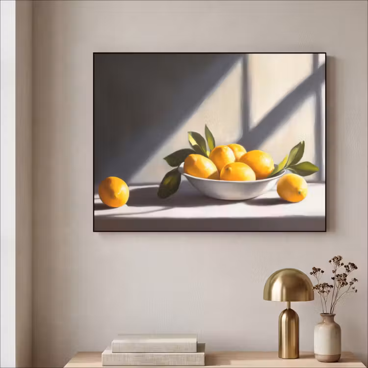 Art Frame - Citroenen - Stilleven - Geel — 3