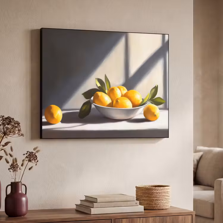 Art Frame - Citroenen - Stilleven - Geel — 4