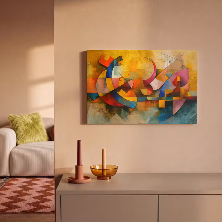 Canvas schilderij - Kunst - Abstract - Modern — 2