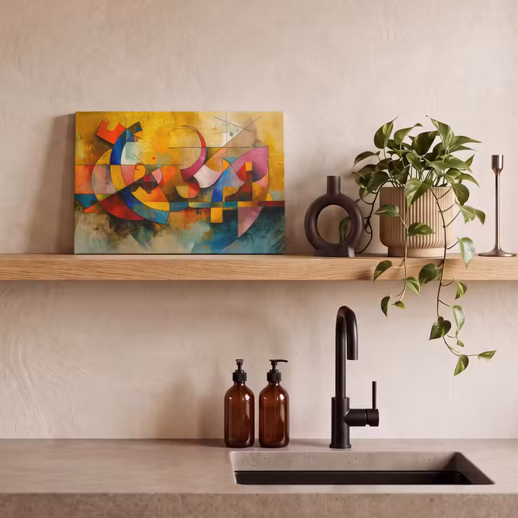 Canvas schilderij - Kunst - Abstract - Modern — 3