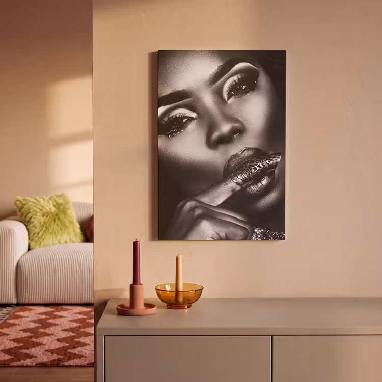 Canvas schilderij - Vrouw - Ring - Sieraad — 2