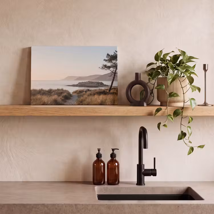 Canvas schilderij - Landschap - Kust - Duinen — 3
