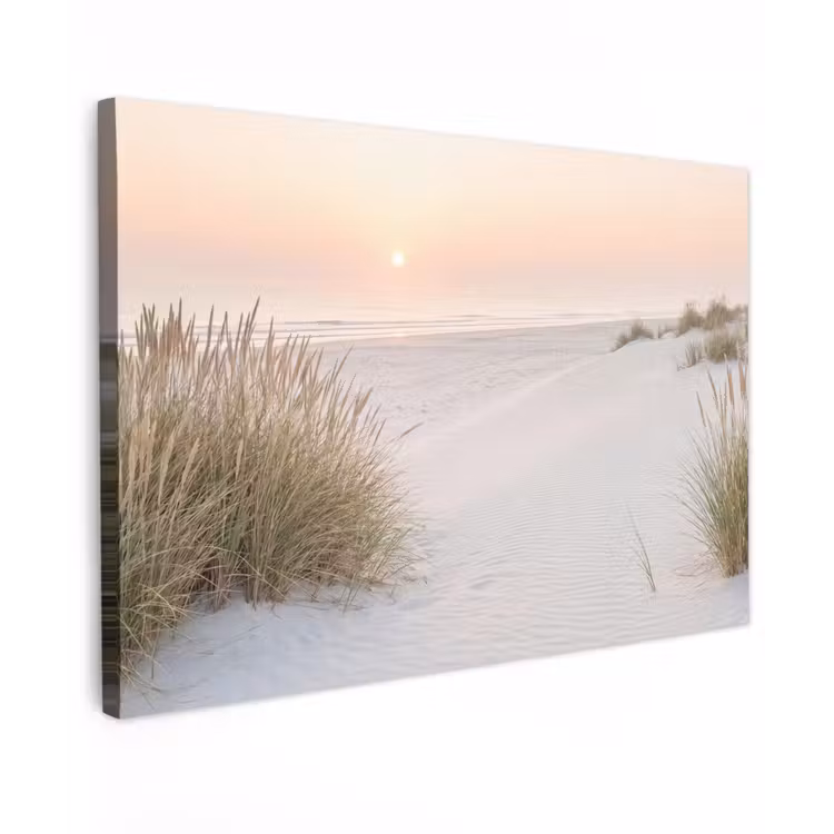 Canvas schilderij - Horizon - Duinlandschap - Zand — 1