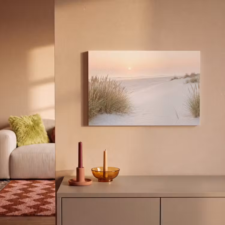Canvas schilderij - Horizon - Duinlandschap - Zand — 2